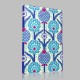 Seamless Eastern Pattern Kanvas Tablo