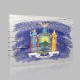 Traditional Turkish Art Miniature  1 Kanvas Tablo