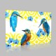 Tiles Birds 30 Kanvas Tablo