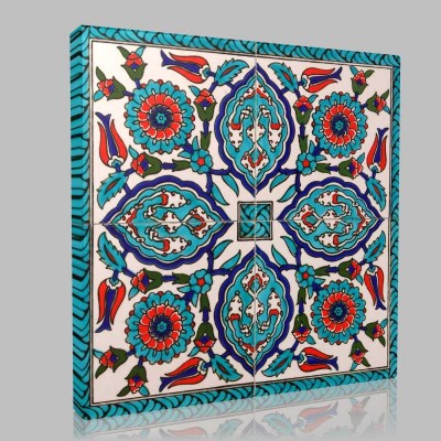 Turkish Artistic Wall Tile Kanvas Tablo