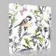 Tiles Birds 19 Kanvas Tablo