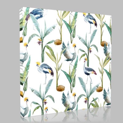 Tiles Birds 43 Kanvas Tablo