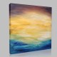 Beautiful Abstract Textured Background Of EvenIng Sunset Kanvas Tablo