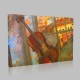 Kuzma Sergeevich Petrov Vodkin The Violin 2  Kanvas Tablo