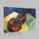 Kuzma Sergeevich Petrov Vodkin The Violin  Kanvas Tablo