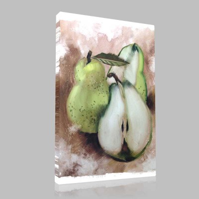 Pears Torn Edges Kanvas Tablo