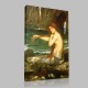 JW Waterhouse Mermaid  Kanvas Tablo