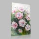 Painting Picture Of Blooming Peony Bouquet Kanvas Tablo