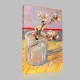 Van Gogh Flowered Stem Of Almond Tree  Kanvas Tablo