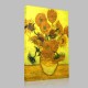 Van Gogh Sunflowers Still Life  Kanvas Tablo